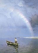 Nikolay Nikanorovich Dubovskoy The Rainbow France oil painting artist